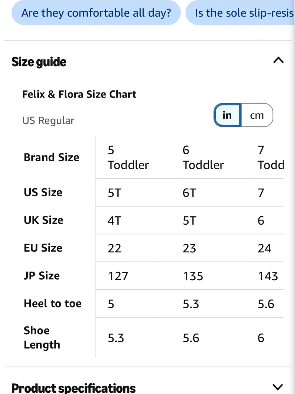 Toddler ballet flats